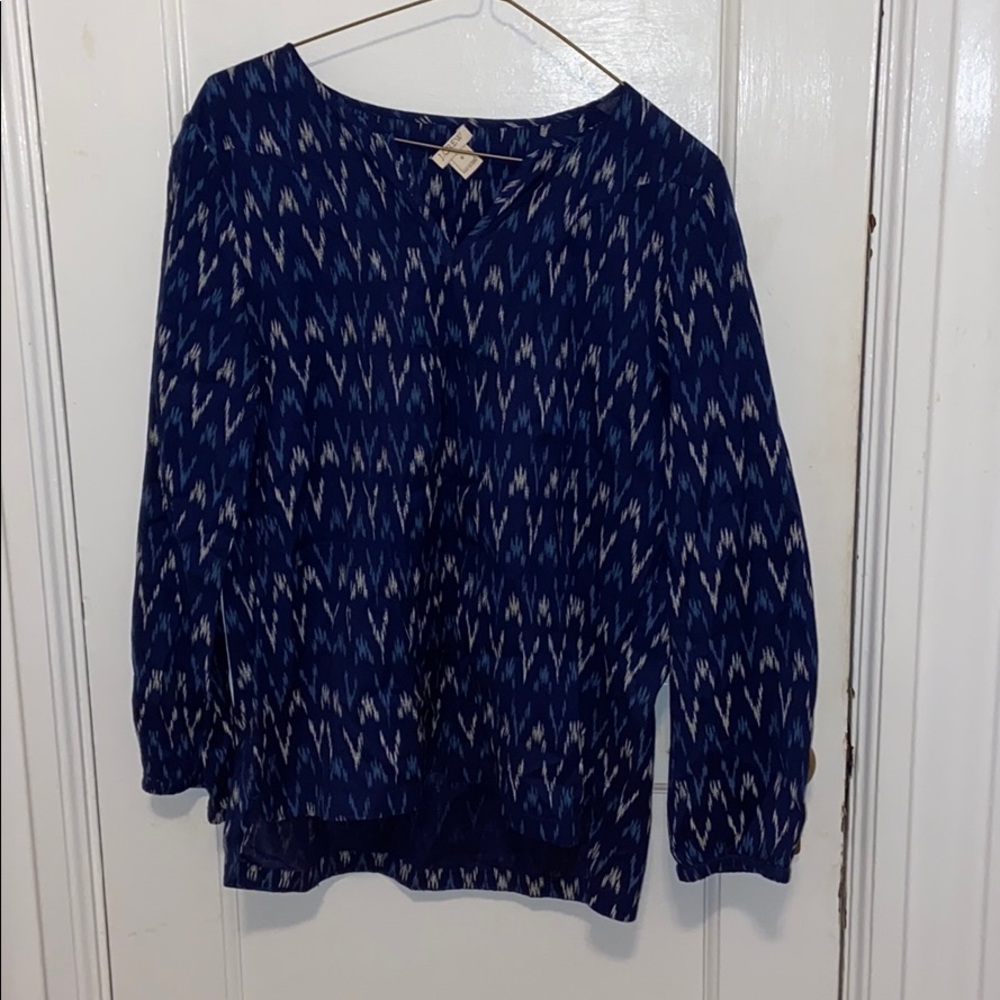 Blue J Crew shirt